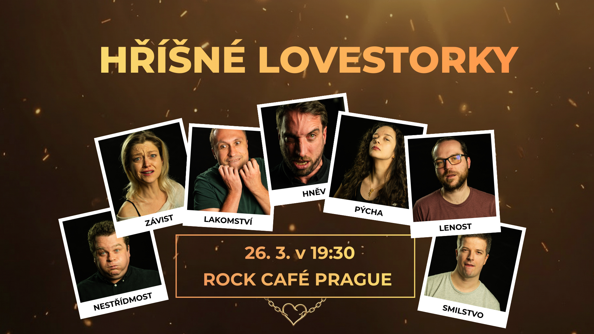Hříšné Lovestorky – Rock Café – 26.3. 2026, 19:30